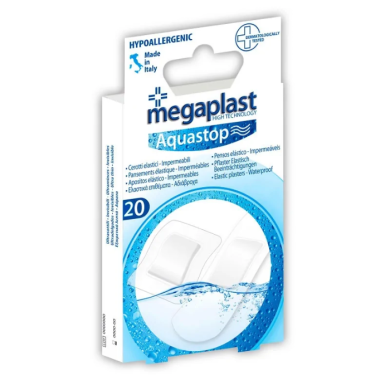 MEGAPLAST AQUASTOP BOITE DE 20 PENSEMENTS ADHESIFS