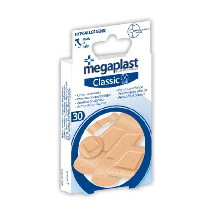 MEGAPLAST CLASSIQUE PANSEMENT ANATOMIQUE BOITE DE 30