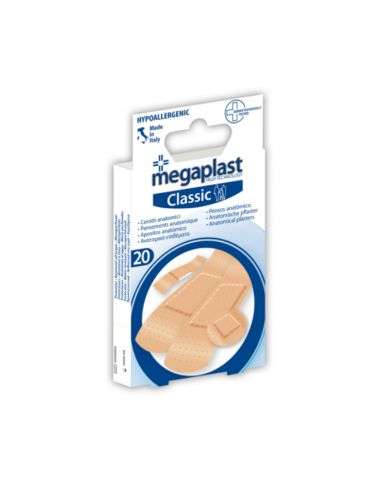 MEGAPLAST CLASSIQUE PANSEMENT ANATOMIQUE BOITE DE 20