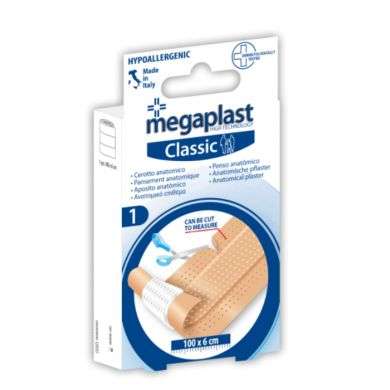 MEGAPLAST CLASSIC PANSEMENT ANATOMIQUE BANDE A DECOUPER 1006 CM