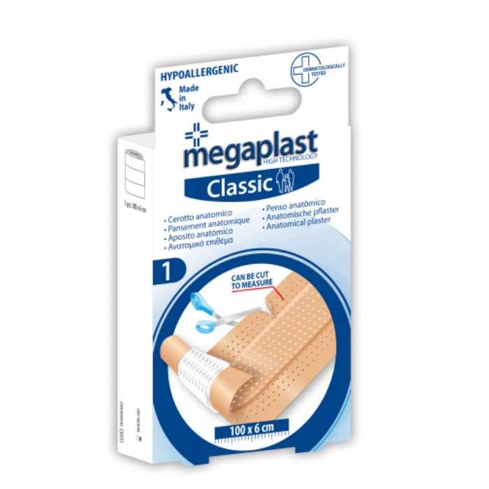 MEGAPLAST CLASSIC PANSEMENT ANATOMIQUE BANDE A DECOUPER 1006 CM