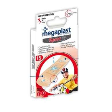 MEGAPLAST SPORT PANSEMENT ANTICHOC BOITE DE 15
