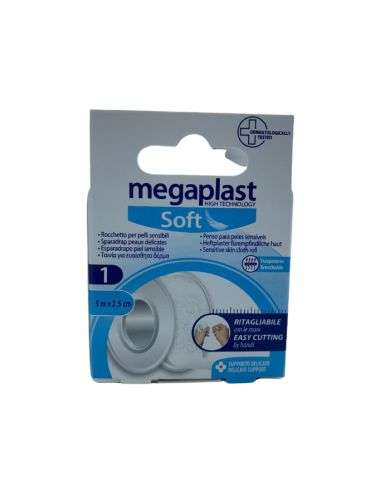MEGAPLAST SOFT PANSEMENT POUR PEAUX DELICATES 1 PIECE