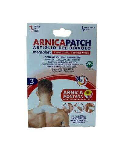 MEGAPLAST ARNICA PATCH APAISANT BOITE DE 3
