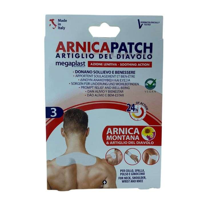 MEGAPLAST ARNICA PATCH APAISANT BOITE DE 3