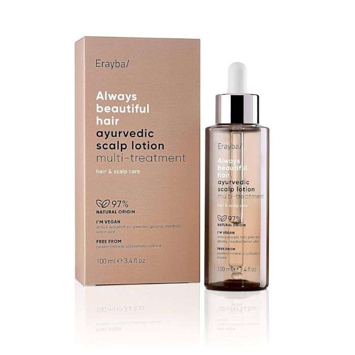 ERAYBA ALWAYS BEAUTIFUL HAIR AYURVEDIC LOTION POUR CUIR CHEVELU MULTI TRAITEMENT 100ML