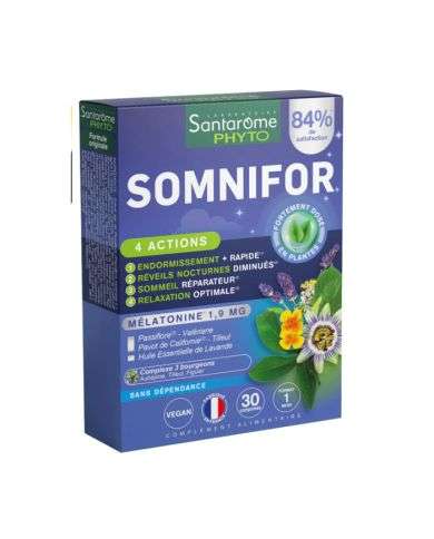 SANTAROME PHYTO SOMNIFOR 30 COMPRIMES