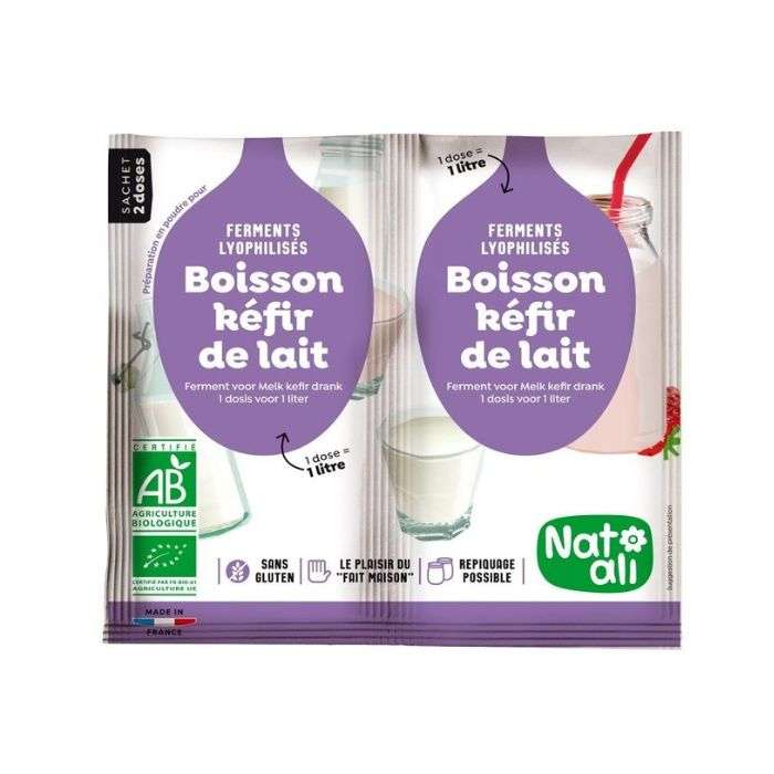 NATALI FERMENT KEFIR DE LAIT 26G