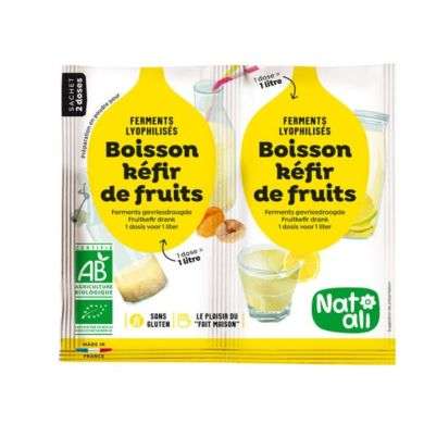 NATALI FERMENT PREPARATION KEFIR DE FRUIT 25G
