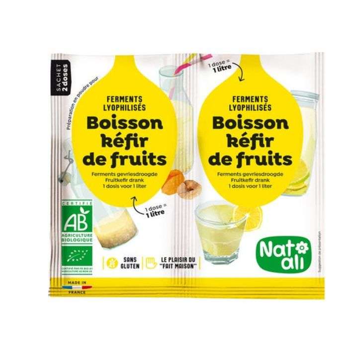NATALI FERMENT PREPARATION KEFIR DE FRUIT 25G