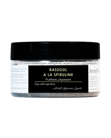 JERRAFLORE RASSOUL A LA SPIRULINE PURIFIANT APAISANT 90 G