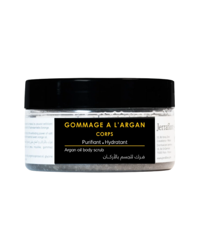 JERRAFLORE GOMMAGE A L ARGAN PURIFIANT HYDRATANT CORPS 100 G