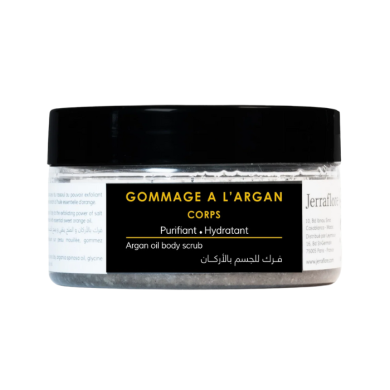 JERRAFLORE GOMMAGE A L ARGAN PURIFIANT HYDRATANT CORPS 100 G