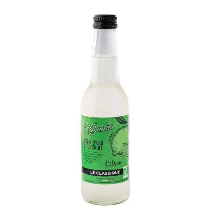 KEFIRADE KEFIR DEAU ET DE FRUIT GOUT CITRON 330 ML