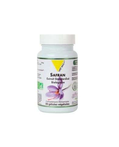 VITALL + SAFRAN 30 GELULES VEGETALES