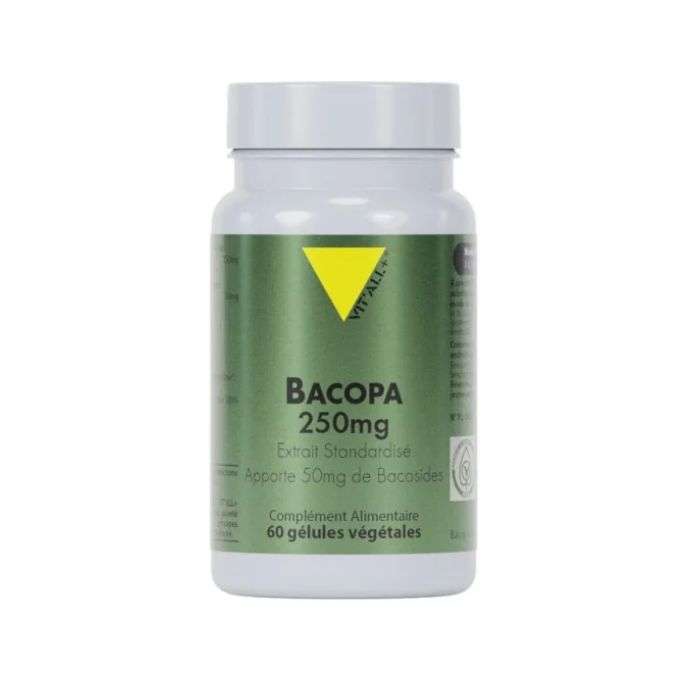 VITALL + BACOPA 250 MG 60 GELULES