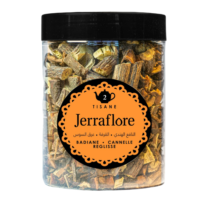 JERRAFLORE TISANE N 2 BADIANE CANNELLE REGLISSE 140 G