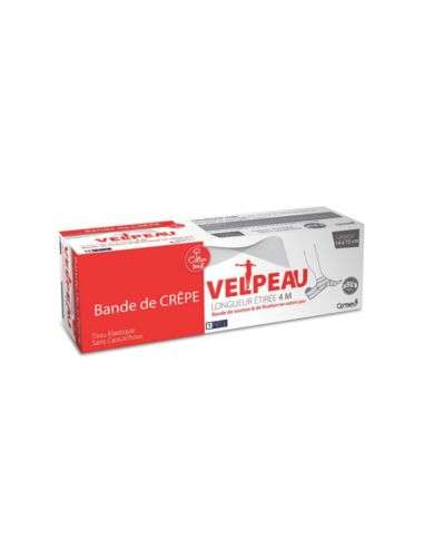 VELPEAU BANDE DE SOUTIEN LONGUEUR ETIREE 4M