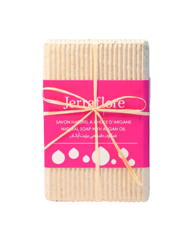 JERRAFLORE SAVON NATUREL A L HUILE D ARGANE 100 G