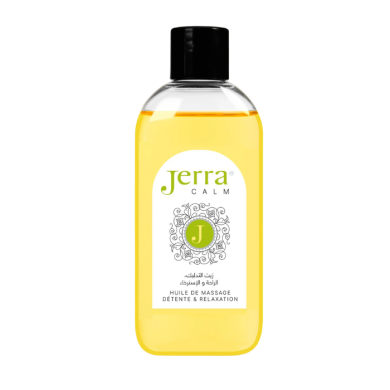 JERRAFLORE JERRA CALM HUILE DE MASSAGE DETENTE ET RELAXATION 150 ML