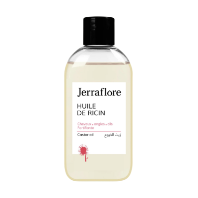 JERRAFLORE HUILE DE RICIN FORTIFIANTE CHEVEUX ONGLES ET CILS 50 ML