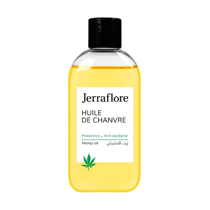 JERRAFLORE HUILE DE CHANVRE PROTECTRICE ET ANTI OXYDANTE 50 ML