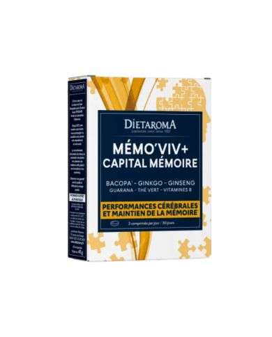 DIETAROMA MEMO VIV CAPITAL MEMOIRE 60 COMPRIMES