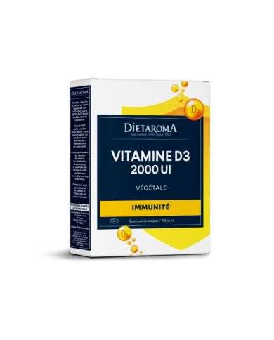 DIETAROMA VITAMINE D3 VEGETALES 2000UI