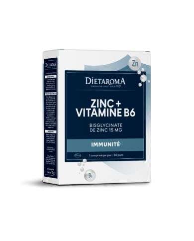 DIETAROMA ZINC + VITAMINE B6 60 COMPRIMES 