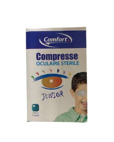 COMFORT COMPRESSE OCULAIRE STERILE JUNIOR 10 POCHETTES