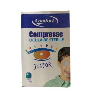 COMFORT COMPRESSE OCULAIRE STERILE JUNIOR 10 POCHETTES