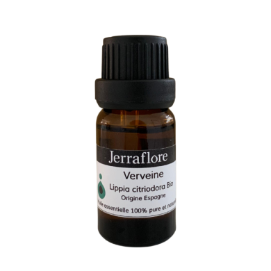 JERRAFLORE HUILE ESSENTIELLE VERVEINE LIPPIA CITRIODORA BIO 10 ML