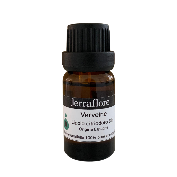 JERRAFLORE HUILE ESSENTIELLE VERVEINE LIPPIA CITRIODORA BIO 10 ML