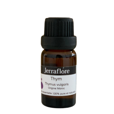 JERRAFLORE HUILE ESSENTIELLE THYM THYMUS VULGARIS 10 ML