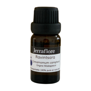 JERRAFLORE HUILE ESSENTIELLE RAVINTSARA CINNAMOMUM CAMPHORA 10 ML