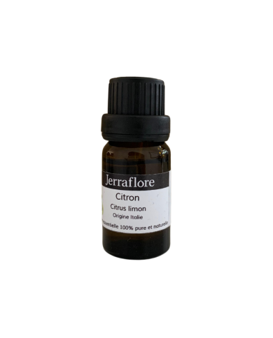 JERRAFLORE HUILE ESSENTIELLE CITRON CITRUS LIMON 10 ML