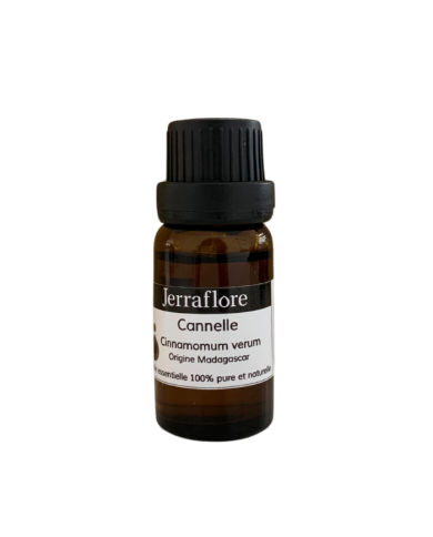 JERRAFLORE HUILE ESSENTIELLE CANNELLE CINNAMOMUM VERUM  10 ML