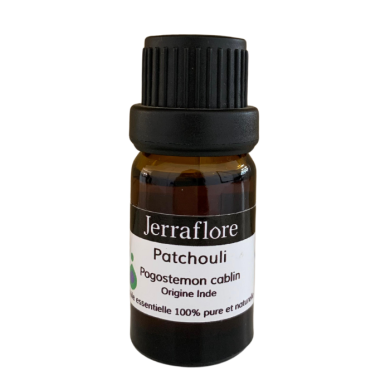 JERRAFLORE HUILE ESSENTIELLE PATCHOULI POGOSTEMON CABLIN 10 ML