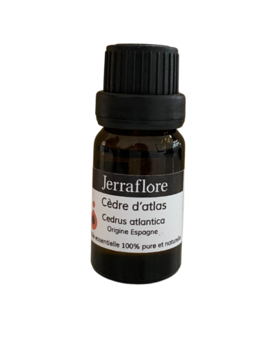 JERRAFLORE HUILE ESSENTIELLE CEDRE D'ATLAS CEDRUS ATLANTICA 10 ML