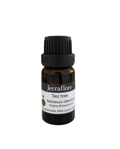 JERRAFLORE HUILE ESSENTIELLE TEA TREE MELALEUCA ALTERNIFOLIA 10 ML