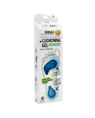 SIDAS CUSHIONING SEMELLES GEL MEMORY