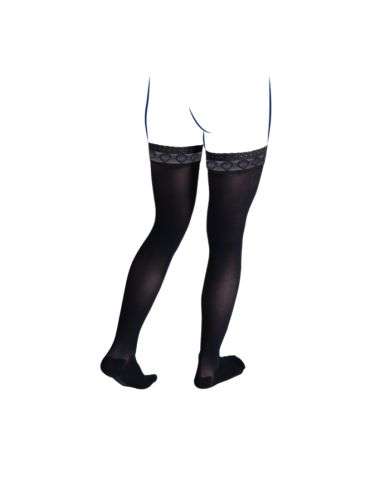 THUASNE VENOFLEX KOKOON ABSOLU BAS CUISSE OU COLLANT DE COMPRESSION MEDICALE NOIR TAILLE 2