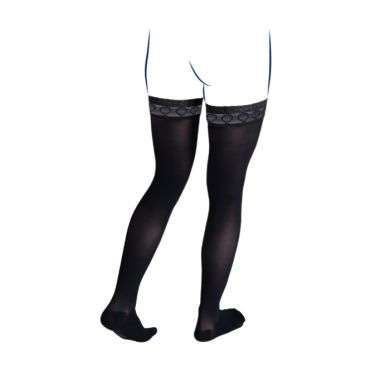 THUASNE VENOFLEX KOKOON ABSOLU BAS CUISSE OU COLLANT DE COMPRESSION MEDICALE NOIR TAILLE 2