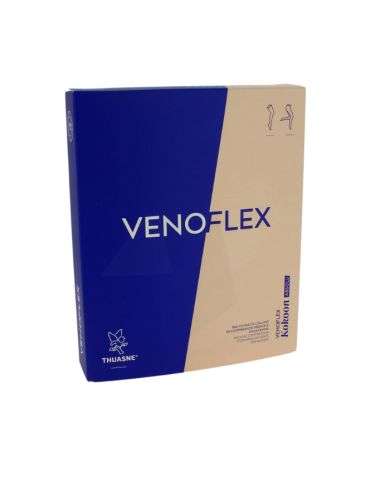 THUASNE VENOFLEX KOKOON ABSOLU COLLANT DE COMPRESSION MEDICALE POUR FEMME BEIGE NATUREL NORMALE