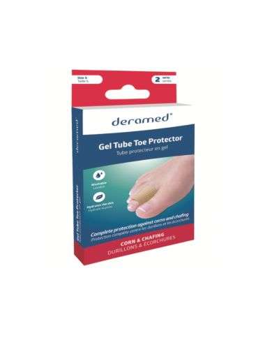 DERAMED BAGUE TUBE PROTECTEUR EN GEL 2 UNITES