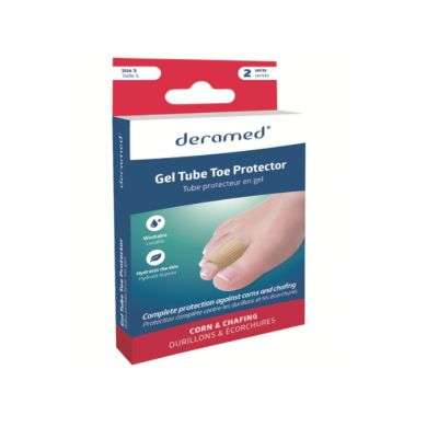 DERAMED TUBE PROTECTEUR EN GEL 2 UNITES TAILLE S