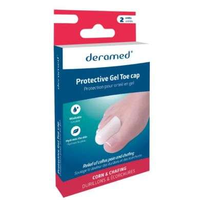 DERAMED PROTECTION POUR ORTEIL EN GEL 2 UNITES TAILLE M 
