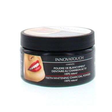 INNOVATOUCH POUDRE BLANCHIMENT DENTAIRE CHARBON PARFUM MENTHE 50 G