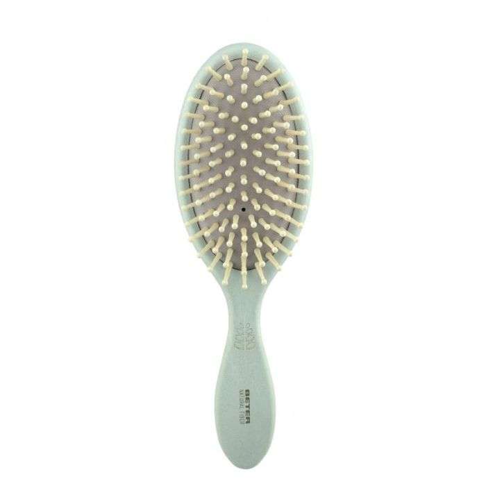 BETER NATURAL BROSSE PNEUMATIQUE AVEC BASE AMOVIBLE POILS EN BOIS