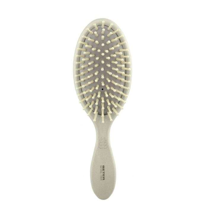 BETER NATURAL BROSSE PNEUMATIQUE AVEC BASE AMOVIBLE POILS EN BOIS
